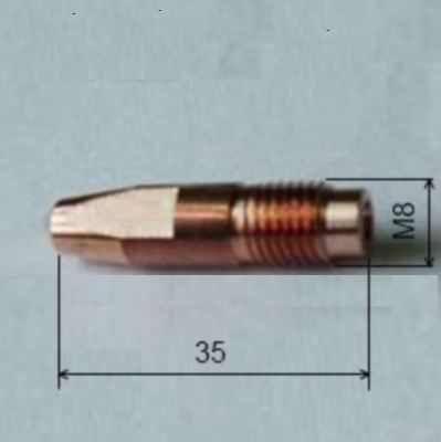 Průvlak Fronius 0,8mm M8 / 8x35 mm CuCrZr, 42.0001.2911