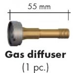 kleština 4,8mm s plynovou čočkou pro hořák Binzel Abitig 500 W MT