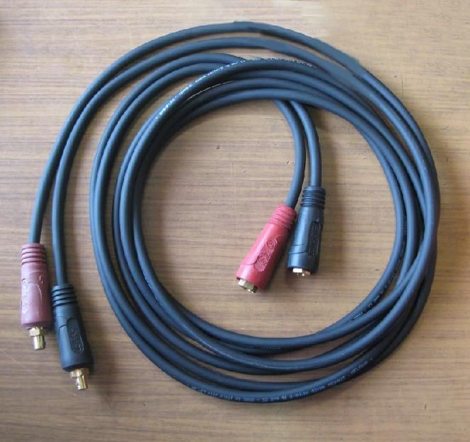 16mm2 / 3m / 10-25 (pár) - kabely prodlužovací, svářecí (svařovací)
