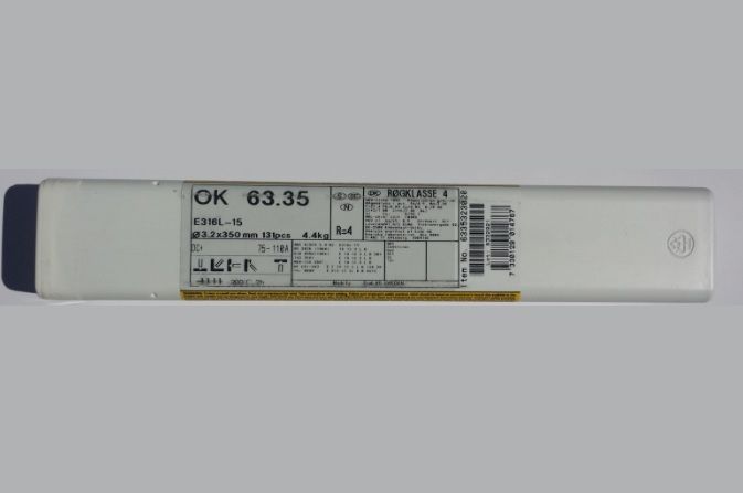 ESAB OK 63.35 2,5/300/0,7kg /40ks - bazická obalená elektroda pro nerez