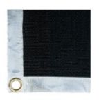 Svářečská deka 750°C/950°C  1 x 1m, nehořlavá krycí látka, černá, WB VE100100 BK