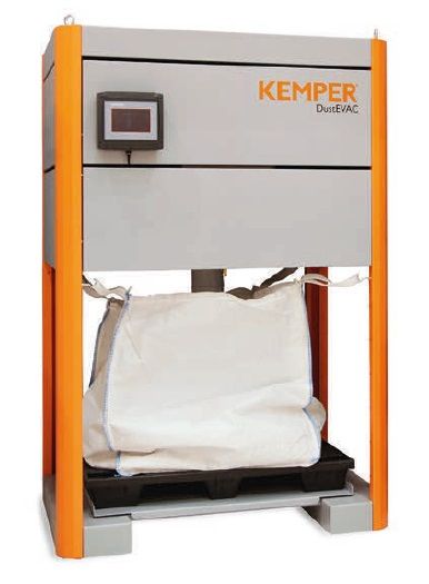 Kemper DustEvac (pro 3 filtrační části) - systém vynášení prachu
