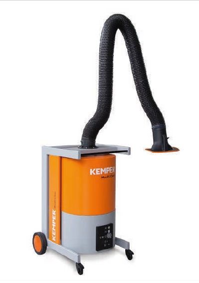Kemper MaxiFil Clean - 3m rameno, trubkové provedení, mobilní odsávací zařízení