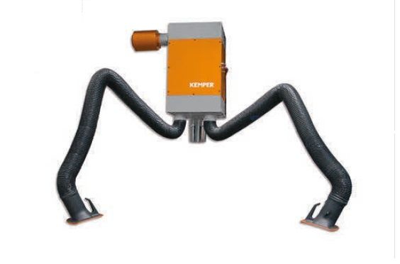 Kemper patronový filtr, rameno 2 x 2m, trubkové provedení, (samoodčišťovací filtr)