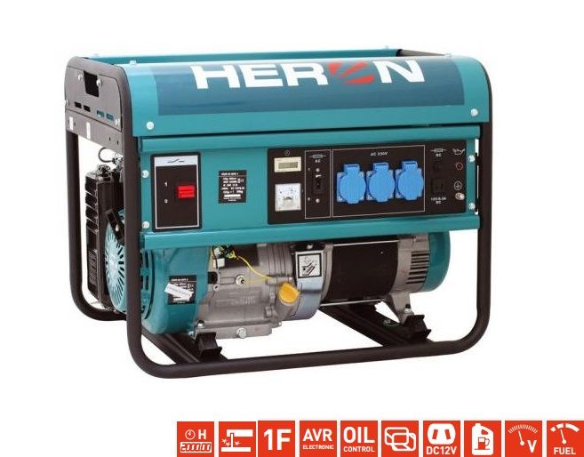 Heron EGM 55 AVR-1 (13HP/5,5kW) elektrocentrála pro svařování, 8896113