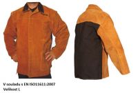 Rhinoweld JK 269 /L/ - svářečský kabát (bunda) z lehké kůže, šité kevlarovou nití