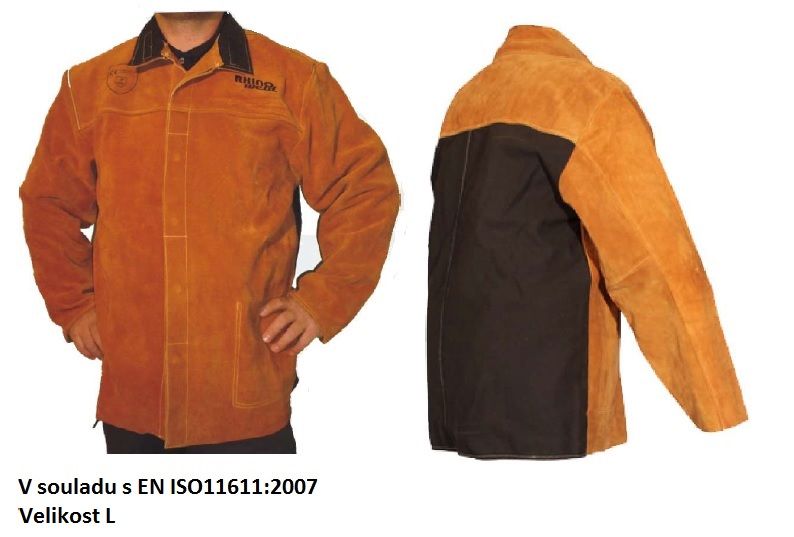 Rhinoweld JK 269 /L/ - svářečský kabát (bunda) z lehké kůže, šité kevlarovou nití
