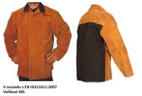 Rhinoweld JK 269 /XXL/ - svářečský kabát (bunda) z lehké kůže, šité kevlarovou nití
