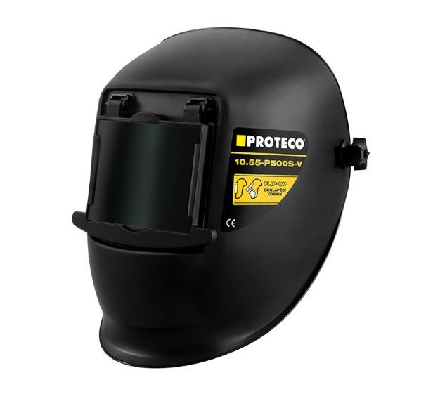 Proteco P500S - svářečská kukla s odklápěcím hledím, 10.55-P500S-V