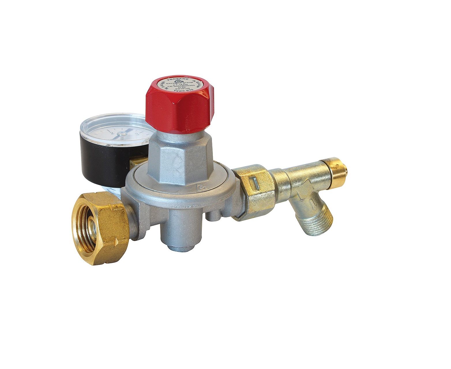 Redukční ventil PB 0-4,0bar (regulátor tlaku) s manometrem, U4489