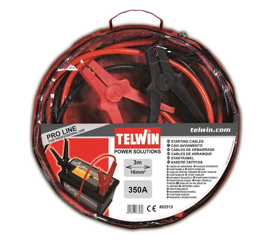 Startovací kabely Telwin do 350A délky 3m, 802515