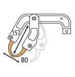 GYS typ RC4 - náhradní rameno k pneumatickým bodovacím kleštím, 052253