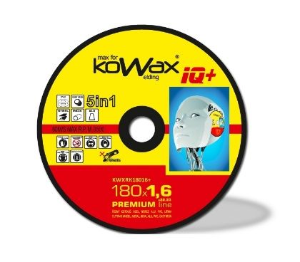Kowax IQ+ 5v1 125 x 0,8 x 22,2mm na ocel, nerez, hliník, litinu, PVC, KWXRK12508+