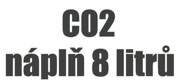 Náplň CO2 8 litrů / 6kg - výměnným způsobem, 2726